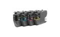 BROTHER LC421XL - 4-pack - XL - black, yellow, cyan, magenta - original - ink cartridge - for Brother DCP-J1140DW,  MFC-J1010DW,  MFC-J1012DW (LC421XLVAL)