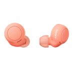 SONY WF -C500 Trådlösa In-Ear hörlurar - Orange Perfekt passform, 20 timmars batteritid,  IPX4 -stänkskydd,  snabbt par. Orange (WFC500D.CE7)