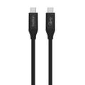 BELKIN CONNECT - USB-kabel - USB-C (hane) till USB-C (hane) - USB 3.2 / USB4 / Thunderbolt 3 - 80 cm - USB-strömförsörjning (100W)