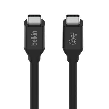 BELKIN USB4 USB-C PASSIVE CABLE 0.8M (INZ001BT0.8MBK)