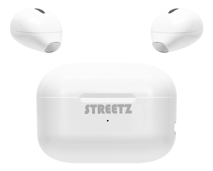STREETZ True Wireless Stereo, Mini size, in-ear, white (TWS-114)
