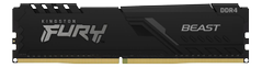 KINGSTON 8GB 3600 DDR4 DIMM FURY Beast Blck