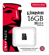 KINGSTON 16GB microSDHC Industrial C10 A1