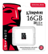 KINGSTON 16GB microSDHC Industrial C10