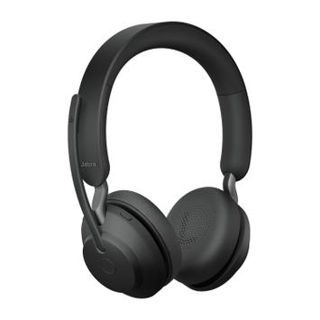 Jabra Evolve2 65 UC Stereo - hodesett - med ladestativ (26599-989-989)