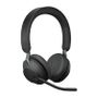 JABRA a Evolve2 65 UC Stereo - Headset - on-ear - Bluetooth - wireless - USB-C - noise isolating - black - with charging stand (26599-989-889)