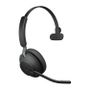 JABRA Evolve2 65 - USB-A MS Teams Mono with Charging Stand - Black (26599-899-989)