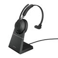 Evolve2 65 - USB-A UC Mono with Charging Stand - Black