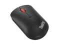 LENOVO o ThinkPad Compact - Mouse - right and left-handed - optical - 4 buttons - wireless - 2.4 GHz - USB-C wireless receiver - black - OEM (4Y51D20848)