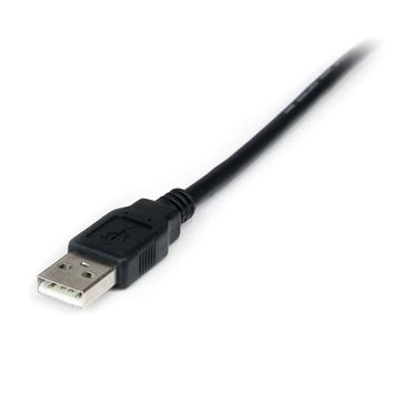 StarTech USB to Serial RS232 Adapter - DB9 Serial DCE Adapter Cable with FTDI – Null Modem - USB 1.1 / 2.0 – Bus-Powered (ICUSB232FTN) - seriell adapter (ICUSB232FTN)