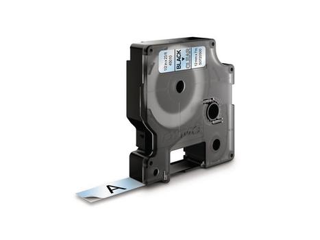 DYMO D1 12mm Black/ Clear labels (S0720500)