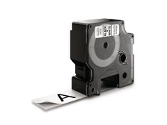 DYMO D1 24mm Black/White labels 53713