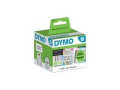 DYMO Universal Etiket 57x32mm 1000 stk pr rulle aftagelig