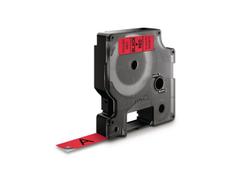 DYMO D1 12mm tape black/red