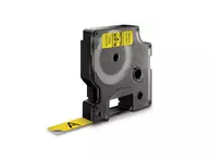 DYMO D1 12mm 1pk, Sort/Gul (S0720580)