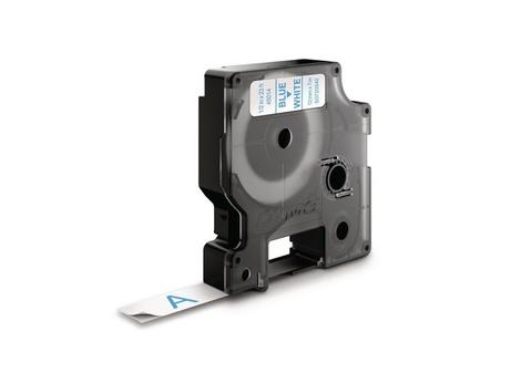 DYMO D1 12mm Tape blue/ white (S0720540)