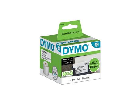 DYMO Etikett DYMO navneskilt 51x89mm (300) (S0929100)