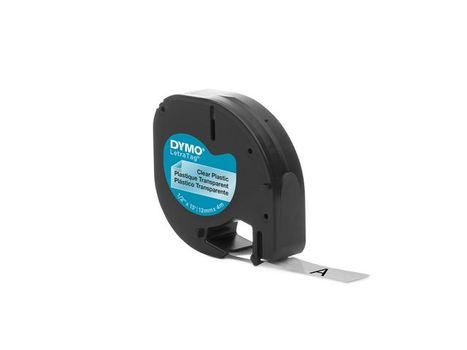 DYMO 12267 LetraTag Tape Plastic Transperant (S0721530)