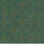 DuniSoft Middagsserviet, Dunisoft, Gilded Star, 1/4 fold, 40x40cm, grøn