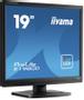 IIYAMA ProLite E1980D-B1 - LED monitor - 19" - 1280 x 1024 @ 60 Hz - TN - 250 cd/m² - 1000:1 - 5 ms - DVI, VGA - matte black (E1980D-B1)