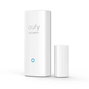 EUFY Entry Sensor dörr/ fönstersensor (vit) Ingångssensor,  endast inomhusbruk,  kräver HomeBase eller HomeBase E (T89000D4)