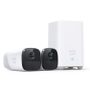 EUFY overvåkingskamera 2 Pro sett med 2+1 Trådløs, HomeKit-kompatibilitet,  2K, IP67 Værbestandig,  Night Vision