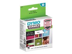 DYMO Durable Labels 25mm x 54mm white                1x 160 pcs.
