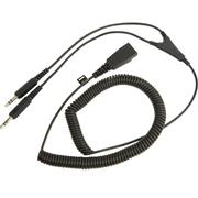 JABRA a - Headset cable - mini jack male to Quick Disconnect male - 2 m