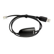JABRA 14201-29 tussenstuk voor kabels RJ-9 USB A Zwart
