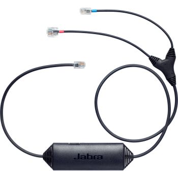 JABRA Link EHS-Adapter for GN 9120 DHSG GN 93XX PRO 94XX PRO 920 and GO 6470 for electronically accepting calls (14201-33)
