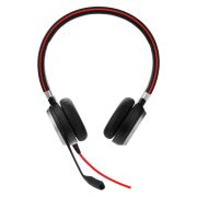 JABRA EVOLVE 40 MS Stereo USB Headband Noise cancelling USB connector with mute-button and volume control on the cord