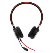 JABRA EVOLVE 40 UC Stereo USB Headband Noise cancelling USB connector with mute-button and volume control on the cord