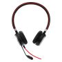 JABRA a Evolve 40 MS stereo - Headset - on-ear - wired - USB, 3.5 mm jack - Certified for Skype for Business (6399-823-109)