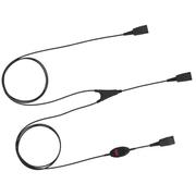 JABRA SUPERVISOR CORD W MUTE (QD TO 2XQD)