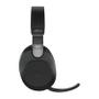 JABRA a Evolve2 85 UC Stereo - Headset - full size - Bluetooth - wireless, wired - active noise cancelling - 3.5 mm jack - noise isolating - black (28599-989-889)
