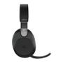 JABRA a Evolve2 85 MS Stereo - Headset - full size - Bluetooth - wireless, wired - active noise cancelling - 3.5 mm jack - noise isolating - black - Certified for Microsoft Teams (28599-999-889)