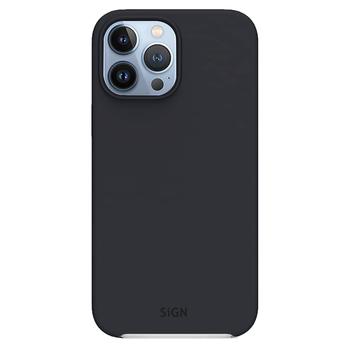 SIGN Liquid Silicone Case for iPhone 13 Pro - Black (SN-SIL13PBLK)