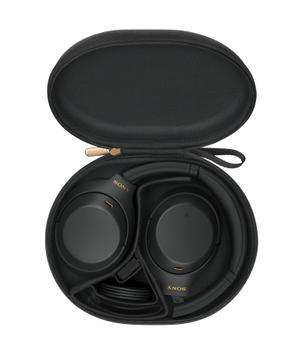 SONY WH-1000XM4 trådløse hodetelefoner Støyreduserende,  Bluetooth,  touch-betjening,  speak to chat, 30t batteritid,  sort (WH1000XM4B.CE7)