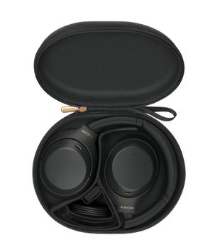 Sony WH-1000XM4 - hodetelefoner med mikrofon (WH1000XM4B.CE7)