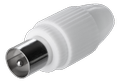 DELTACO RF connector White