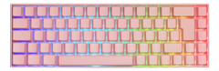 DELTACO DK440R Mekanisk Tastatur - Trådløs/ Kablet - Pink