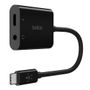 BELKIN RockStar 3.5mm Audio+USB-C Charge Adapte