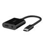 BELKIN RockStar 3.5mm Audio+USB-C Charge Adapte (NPA004BTBK)