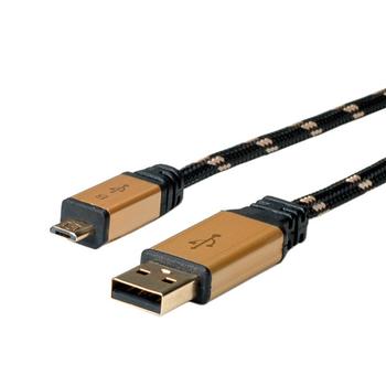 ROLINE Gold Usb 2.0 Cable, Usb Type  (11.02.8825)
