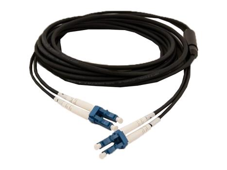 LinkIT outdoor 2 core LC/LC OS2 200m TPU , Duplex , 2 x 9/125 , Black (OUTOS2LL-2000)