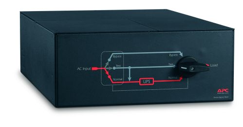 APC SERVICE BYPASS PANEL 230V SYM. LX 4-16KVA ; (3) 30A IN (SBP16KRMI4U)