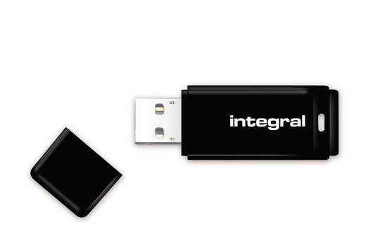 INTEGRAL 8Gb Usb2.0 Drive Black Usb (INFD8GBBLK)