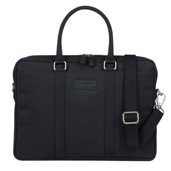 DBRAMANTE1928 FIFTH AVENUE 15IN LAPTOP BAG PURE - BLACK ACCS (BG15PLBL3318)