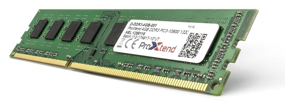 ProXtend 4GB DDR3 PC3-10600 1333MHz (D-DDR3-4GB-001)
