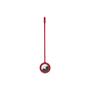 DBRAMANTE1928 8 Greenland - Secure holder with strap for anti-loss Bluetooth tag - candy apple red - for Apple AirTag